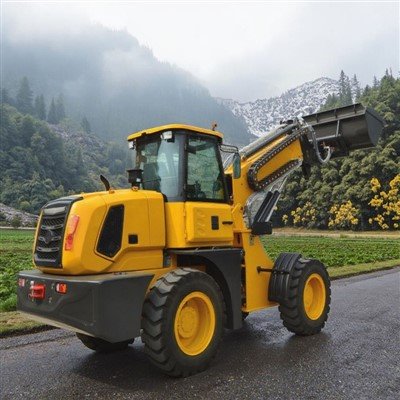 4WD Dizel Lastikli Yükleyici